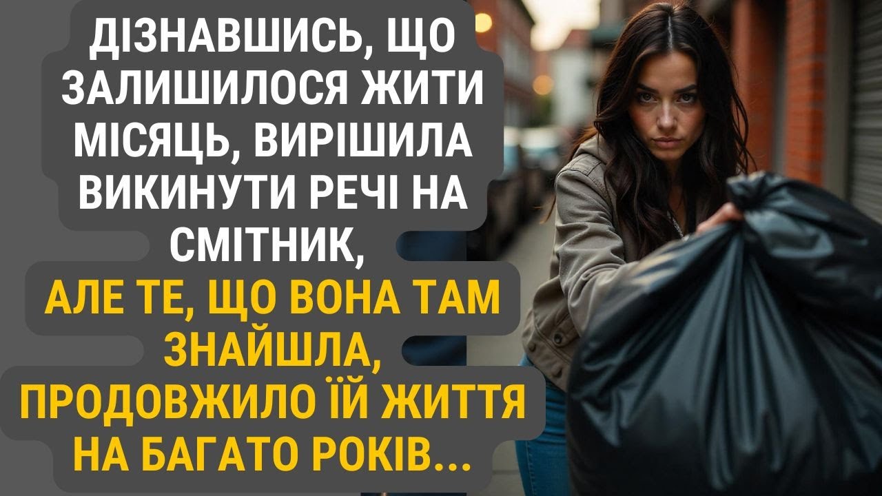 Звістка про те, що їй залишився лише місяць, змусила її викидати речі, але одна  знахідка...