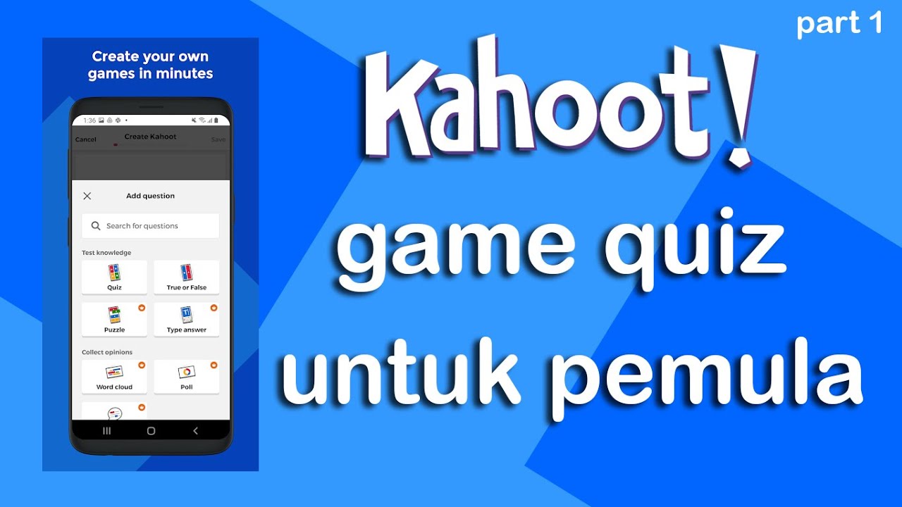 Apa itu Kahoot | Membuat Kuis Online di Windows - YouTube