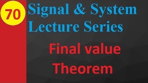 Final Value Theorem Explained: Basics, Definition, Function, and Example