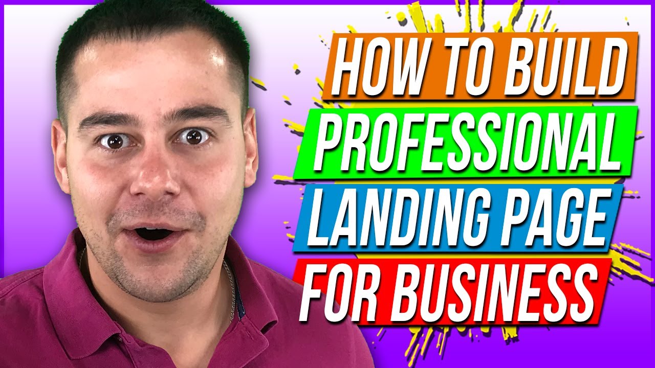 How to Build A Landing Page For Free 🔥 Step-by-Step For Beginners - YouTube