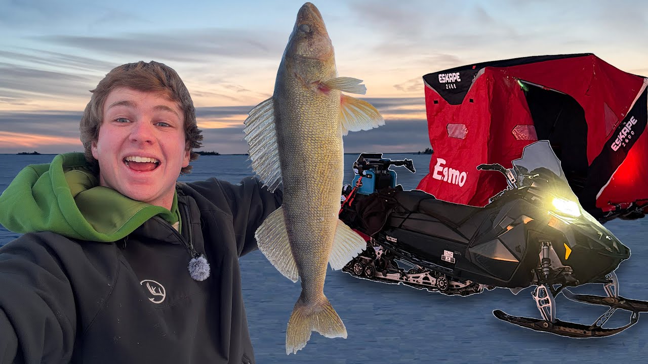 Solo Bodying Canadian Walleyes on Lake of the Woods!