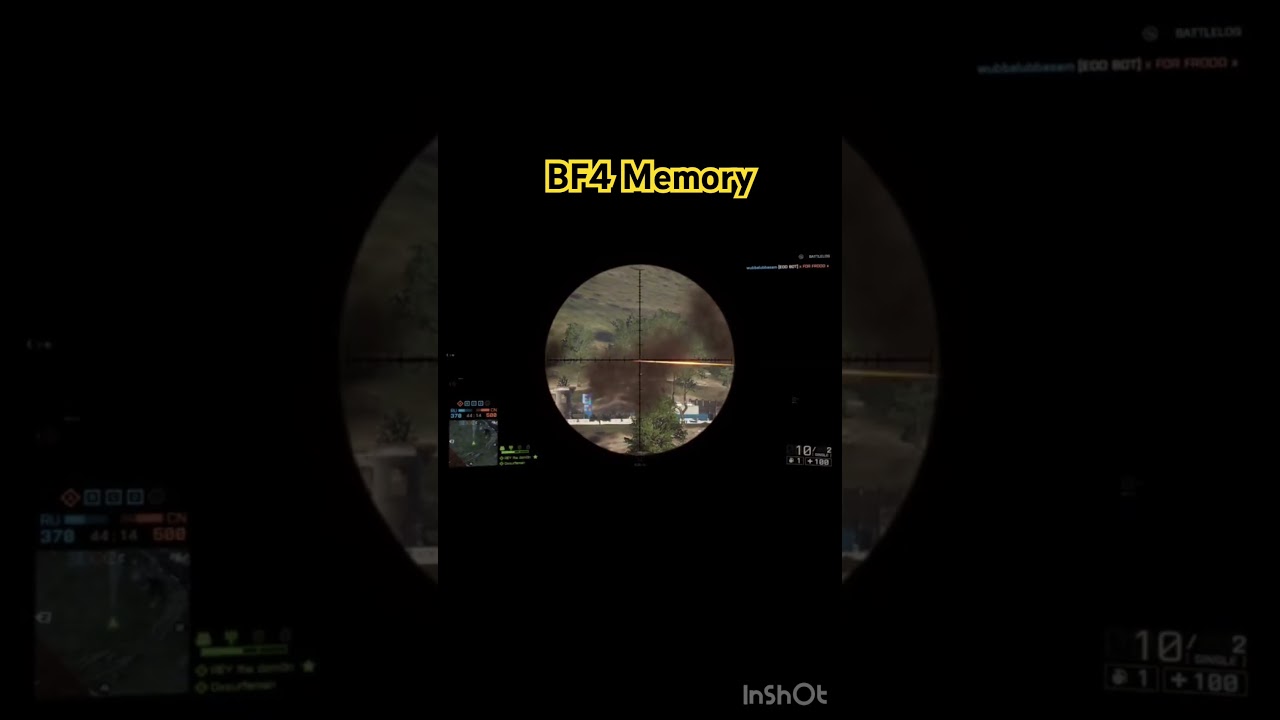 One shot back when I played Battlefield 4 