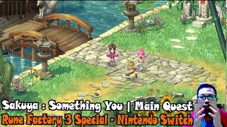 Sakuya : Something You | Main Quest | Rune Factory 3 Special #short #rf3