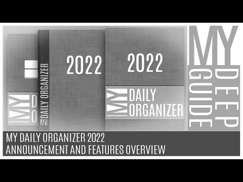 My Daily Organizer - 2024 | My Deep Guide