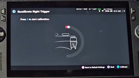 ASUS ROG Xbox Ally Trigger issue and fix/workaround