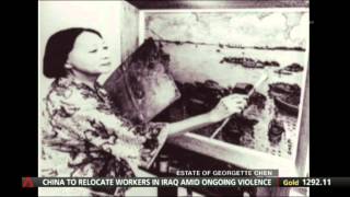 Announcement of 'the worlds georgette chen' on cna, sg tonight