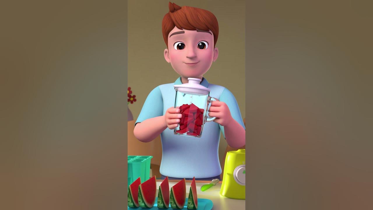 Fruit Ice Cream | Good habits for Kids | Nursery Rhymes & Children Songs | NuNu Tv