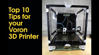 Top 10 Tips for your Voron and Klipper