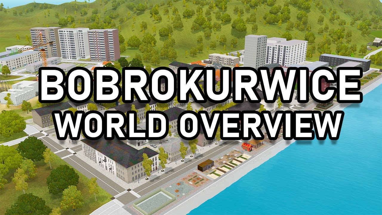 NEW EUROPEAN CITY WORLD! Bobrokurwuce World Overview I The Sims 3