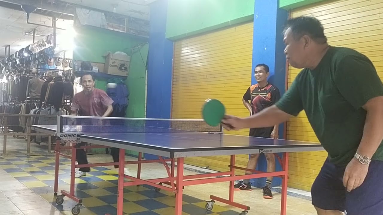 Giat latihan tenis meja untuk menghadapi Pekan olahraga Propinsi di Morowali Sulawesi Tengah 