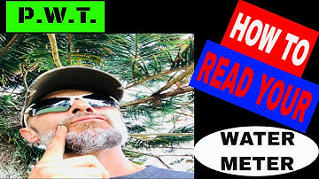 HOW TO READ A DIGITAL WATER METER