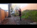 Blaire bear  fall hula hoop