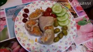 Как вкусно приготовить мясные рулетики с овощами своими руками в домашних условиях. Как вкусно приготовить мясные рулетики с овощами своими руками в домашних условиях.