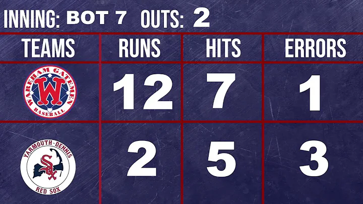Wareham Gatemen vs YD Red Sox - July 26th, 2021