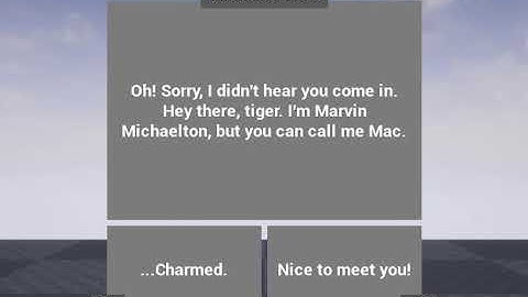 From the Top! - Dialogue Prototype