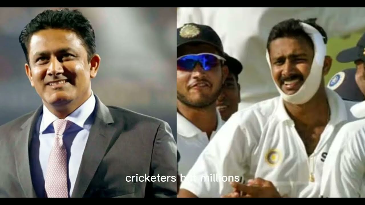 Anil Kumble – Bowling with a Broken Jaw ||