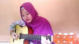 Aci cahaya-Ana uhibbuka fillah guitar cover by meisya hedayanti