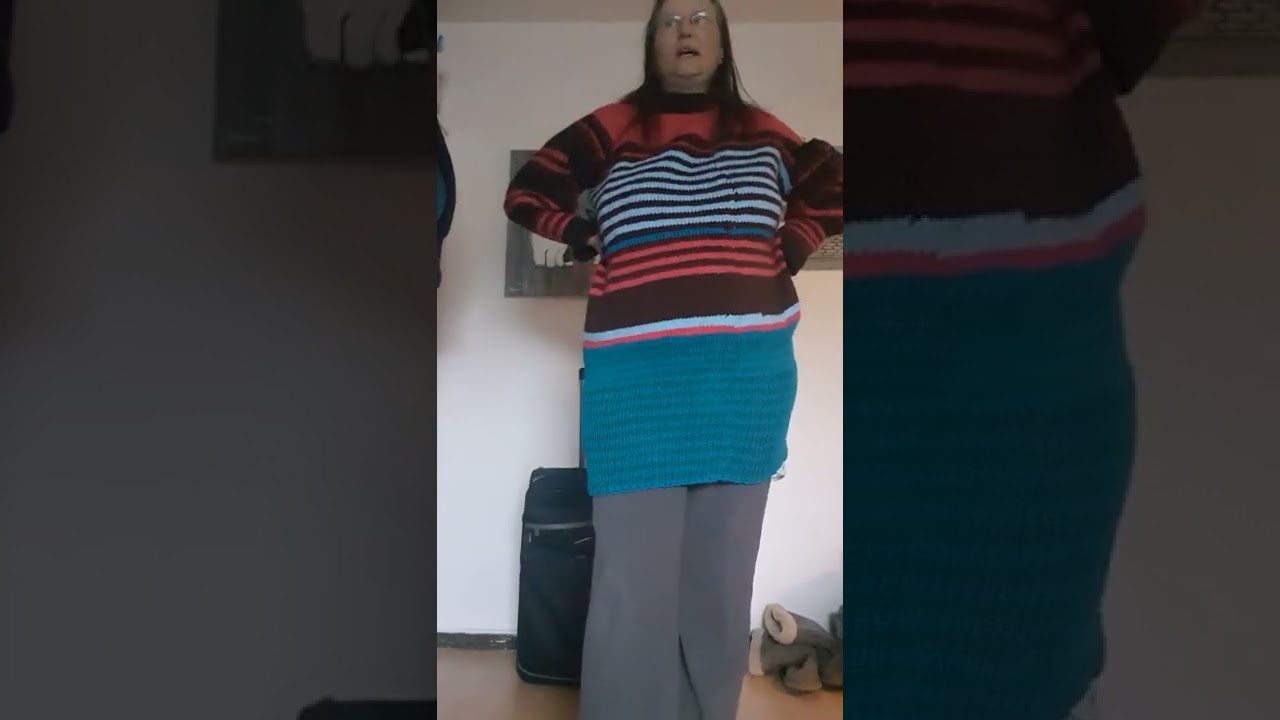 Wollkleid ist fertig