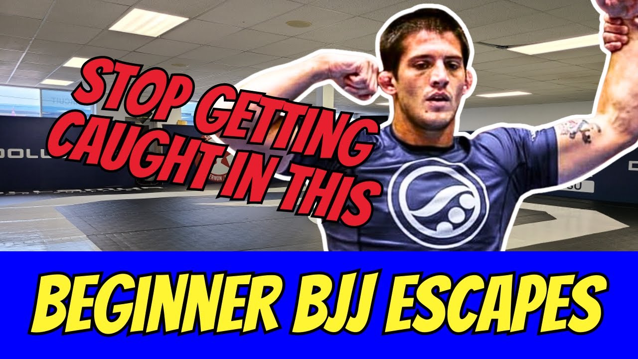 Beginner BJJ Escapes Quarter Guard from Knee Cut YouTube
