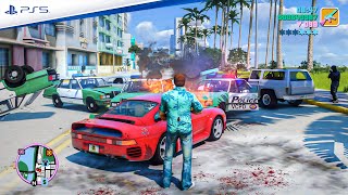 GTA: Vice City Tommy Vercetti REMASTERED Graphics! 2020 Next-Gen 4k 60fps  Ray-Tracing [GTA 5 PC Mod] 