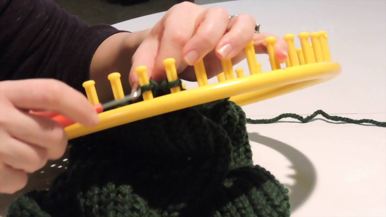 New to knitting on a infinity loom.. is this normal for it to curl