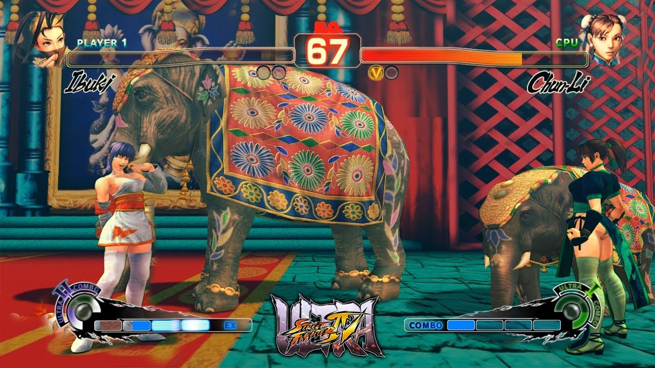 Ultra Street Fighter IV Ibuki vs Chun Li PC Mod
