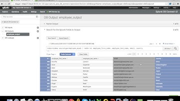 Splunk DB Connect 20