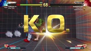 SFV funny finish