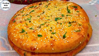 Keema Naan Recipe - NO OVEN ! Fluffy and Soft WITHOUT OVEN Homemade Qeema Naan , Best Bread Ever!