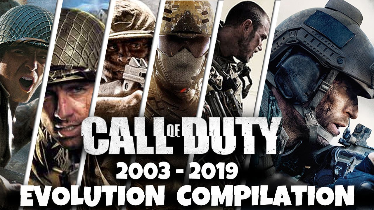 CALL OF DUTY EVOLUTION COMPILATION !!! (2003 - 2019) - YouTube