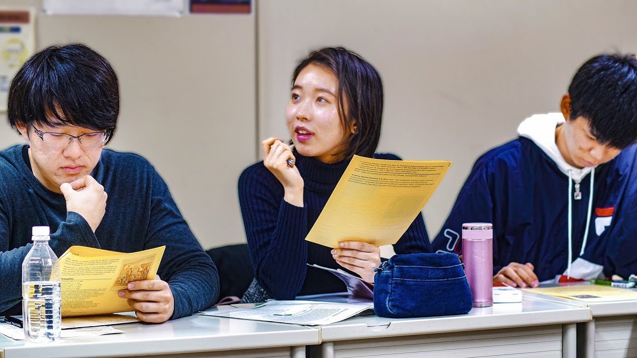 Japończycy na LEKCJI POLSKIEGO