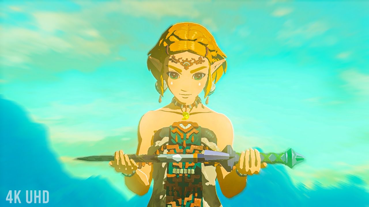 MASTER SWORD Travel Back In Time To ZELDA - Tears Of The Kingdom [CUTSCENE] 4K ULTRA HD [CINEMATIC]
