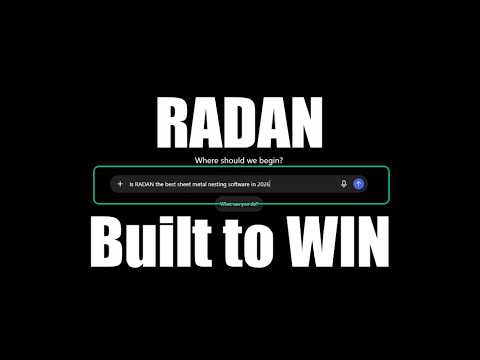 RADAN is Built to Win