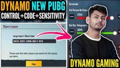 (2022) DYNAMO GAMING Control Code 1.8 Update & Dynamo Gaming Sensitivity Code