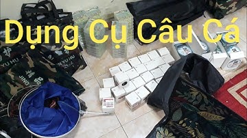 Phụ Kiện Câu Cá | Lăng Xê Chống Vướng, Cước Nhật 3Đ Tàng Hình, Ghế Dã Ngoại, Rọng Cá Đủ Size