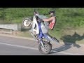 Extreme freestyle street bike stunts  accidents on highway middle of the map ride stunt bikers