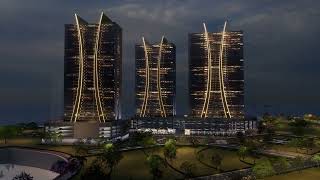 Gold Crest - 3D Architectural Rendering TVSCube