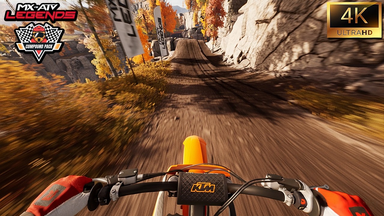 KTM 450 SX-F High Speed Dirt Race | Ultra Realistic 4K No Commentary