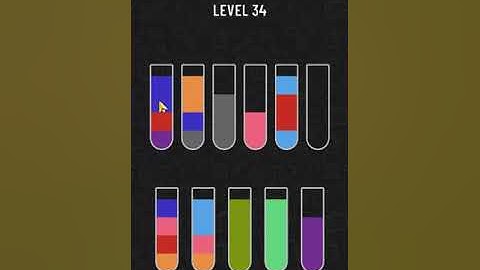 Water Sort Puzzle level 34 | Gameplay Mobile Games