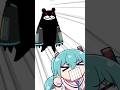 Miku Running Away From Assassin Bear | The Battle Cats × Hatsune Miku