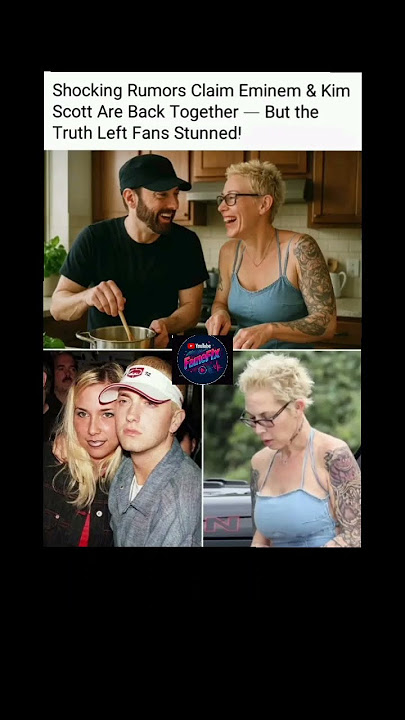 Eminem & Kim Scott BACK TOGETHER?! The Truth Will Shock You! 😱#rapper #eminem #shorts #kim #reunion