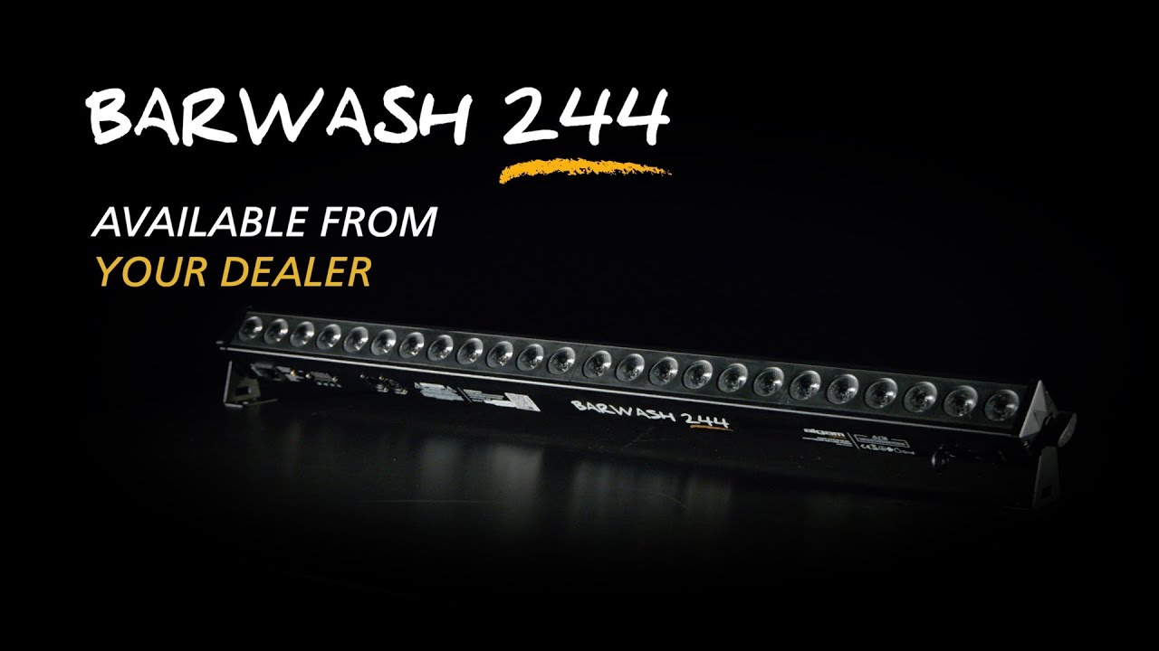 video Algam Lighting – PARWASH76-RING LED 7x6W RGBW + RING RGB