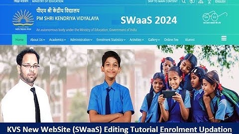 Customize KVS site on SWaaS Update Cast Category Wise Enrolment Position in New KV Website #kvs #kv