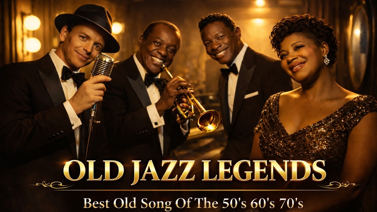 Jazz Songs 50's 60's 70's 🎷Frank Sinatra, Louis Armstrong, Nat King Cole | Vintage Jazz Memories