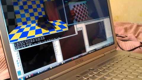 OpenCV & OpenGL (GLUT) camera tracking