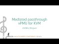 Mediated passthrough vPMU for KVM - ZHANG, Mingwei