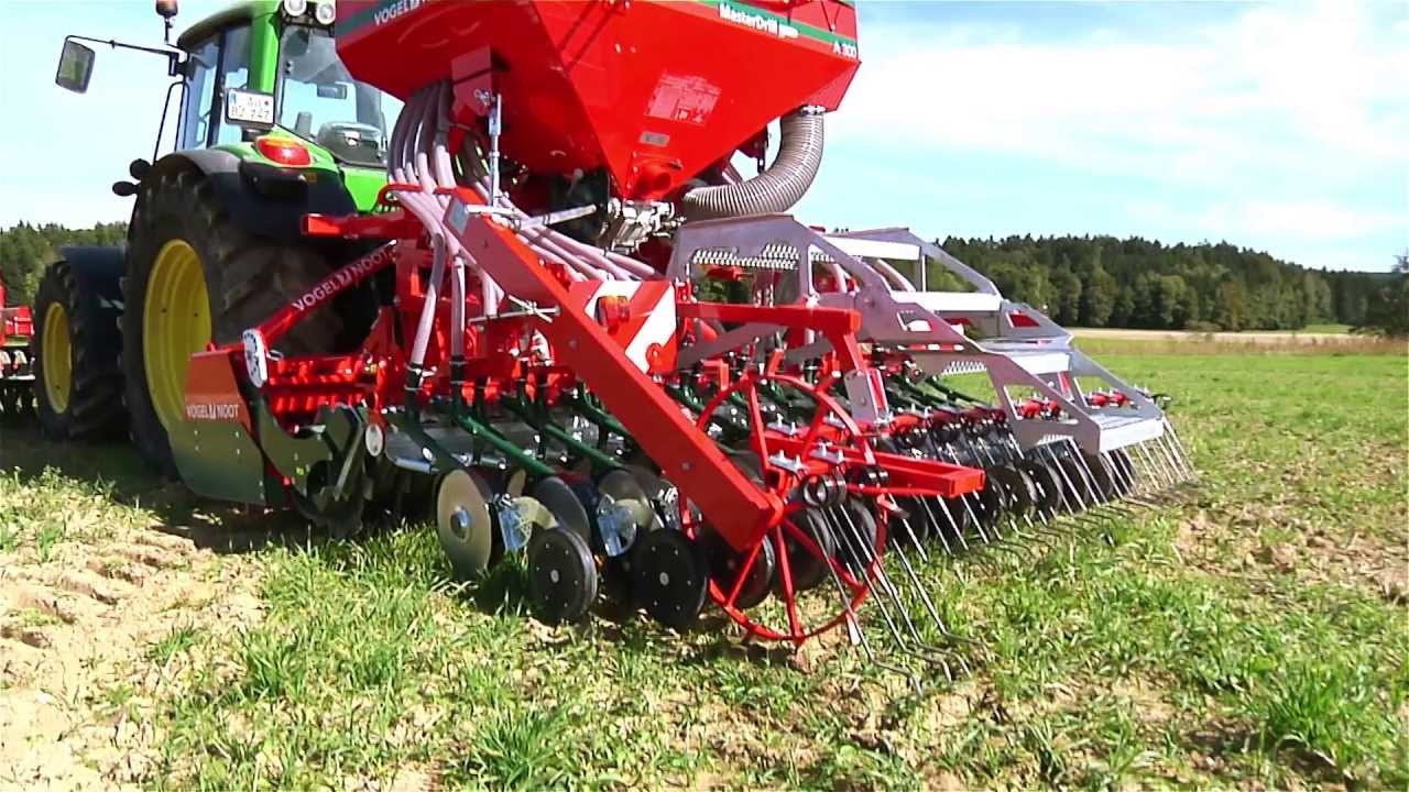 Vogel & Noot pneum. seed drill MasterDrill pro (exhibition version)