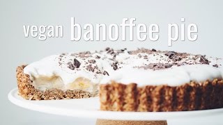 VEGAN BANOFFEE PIE | hot for food