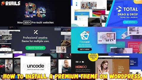 How to Install a PREMIUM WordPress Theme Complete with Auto Import Demo