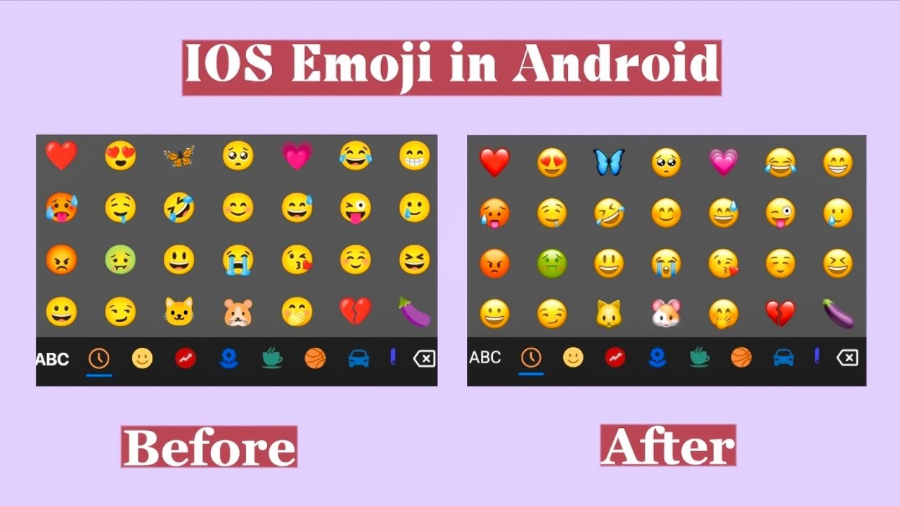 How to get IPhone Emoji in Android IOS Emoji in Android YouTube